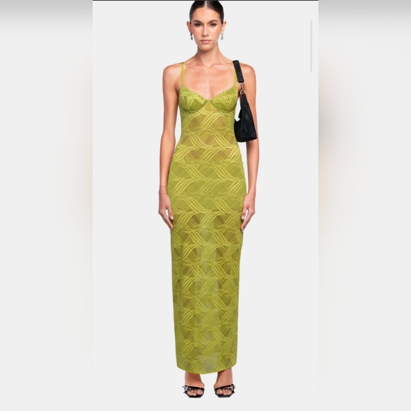 OW COLLLECTION Kayla Maxi Dress. Currently Online For $180. NWT - Picture 3 of 15
